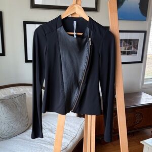Iris Setlakwe Black Asymmetrical Women's Blazer